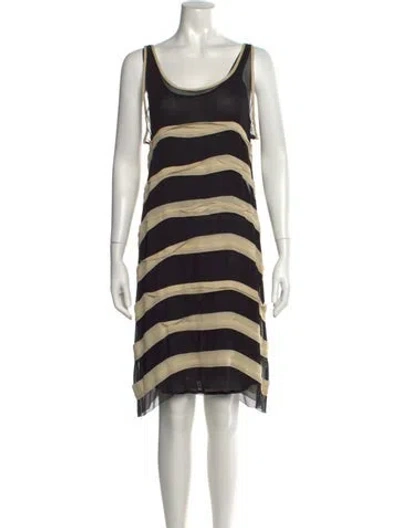 Pre-owned By Malene Birger Silk Knee-length Dress