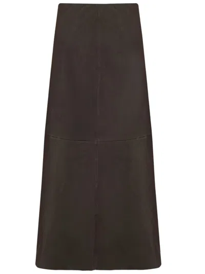 By Malene Birger Simoas Leather Skirt