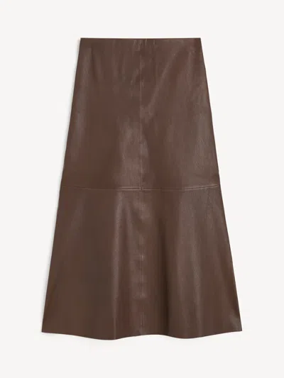 BY MALENE BIRGER SIMOAS LEATHER SKIRT