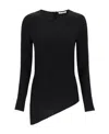 By Malene Birger Simone Asymmetric Blouse In Black