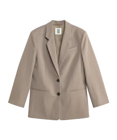 By Malene Birger Single-breasted Blazer In Nude