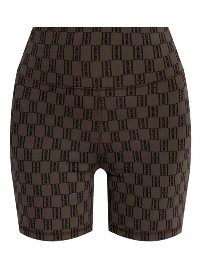 By Malene Birger Siola Monogram-print Cycling Shorts