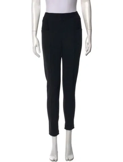 Pre-owned By Malene Birger Skinny Leg Pants In Black