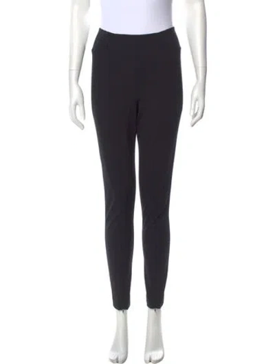 Pre-owned By Malene Birger Skinny Leg Pants In Black