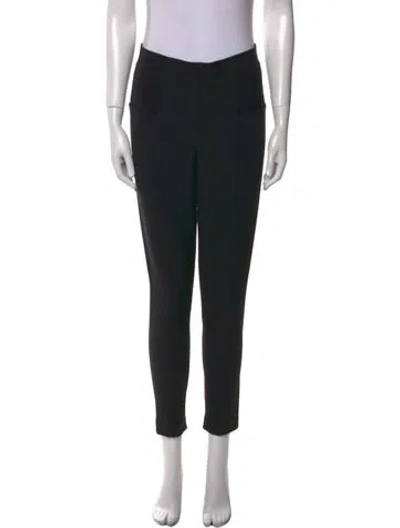 Pre-owned By Malene Birger Skinny Leg Pants In Black