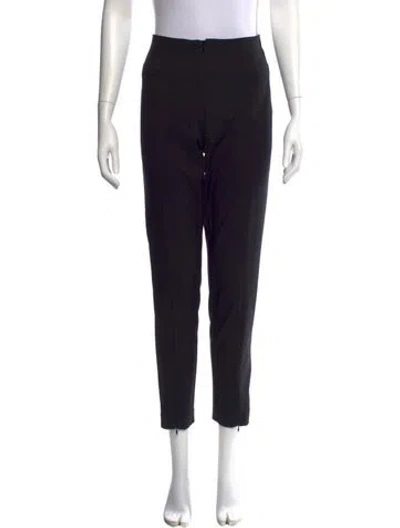 Pre-owned By Malene Birger Skinny Leg Pants In Black