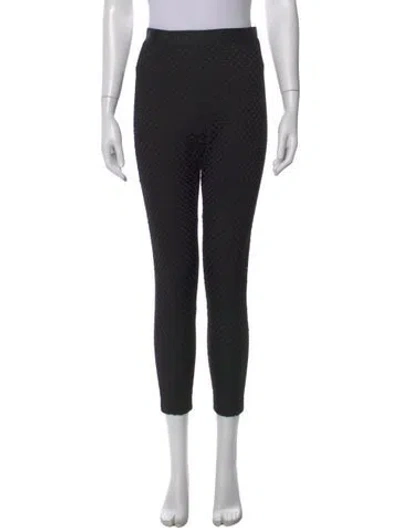 Pre-owned By Malene Birger Skinny Leg Pants In Black