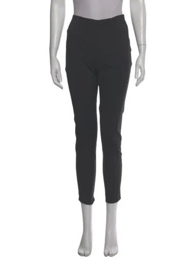 Pre-owned By Malene Birger Skinny Leg Pants In Gray