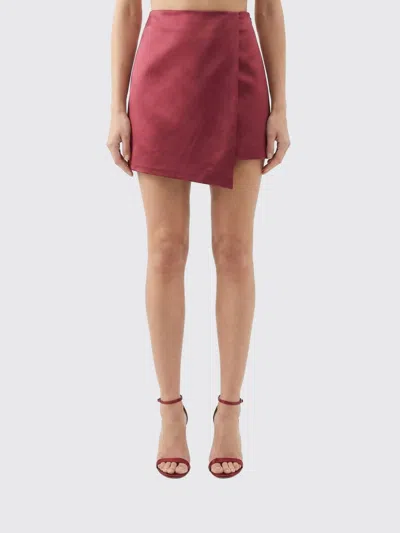 By Malene Birger Skirt Woman  In Burgundy