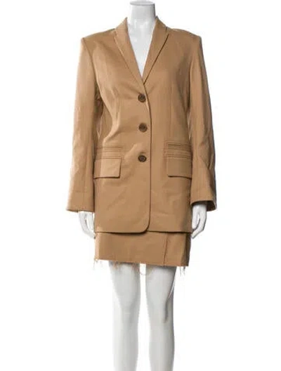Pre-owned By Malene Birger Skirt Suit In Neutral