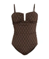 By Malene Birger Cocesa Swimsuit In Brown