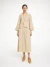 By Malene Birger Sol Midi Skirt In Tehina