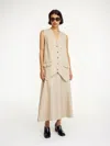 By Malene Birger Sophine Waistcoat In Oyster Gray