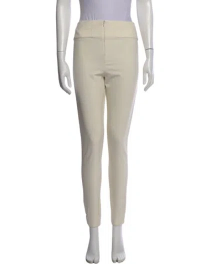 Pre-owned By Malene Birger Straight Leg Pants In Neutral