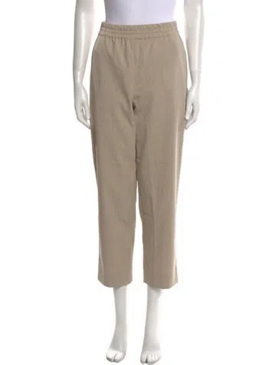 Pre-owned By Malene Birger Straight Leg Pants W/ Tags In Neutral