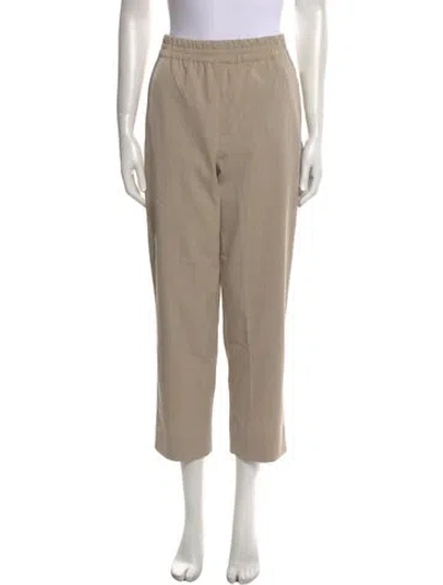 Pre-owned By Malene Birger Straight Leg Pants W/ Tags In Neutral