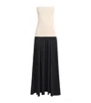 By Malene Birger Marciella Strapless Stretch-cotton Maxi Dress