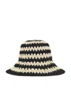 By Malene Birger Strawie Hat In Black