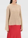 By Malene Birger Stretch Wool Cirra Sweater In Beige