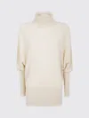 By Malene Birger Turtleneck Wool Sweater In White