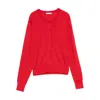 By Malene Birger Montie Button-front Cardigan In Red