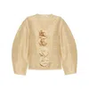 By Malene Birger Silk Sweaters In Brown