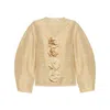 By Malene Birger Silk Sweaters In Beige