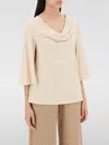 By Malene Birger T Shirt In Cotone Biologico In Grau