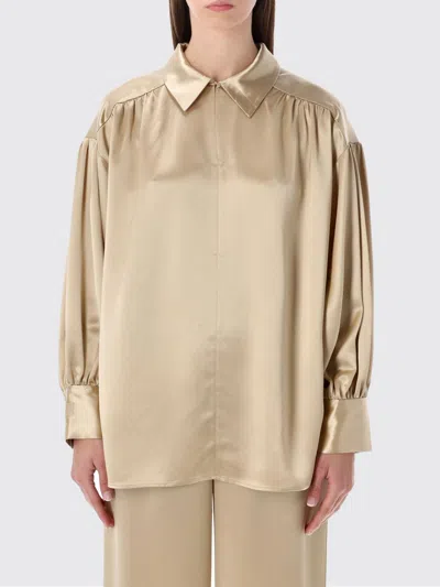 By Malene Birger T-shirt  Woman Color Gold In Nude