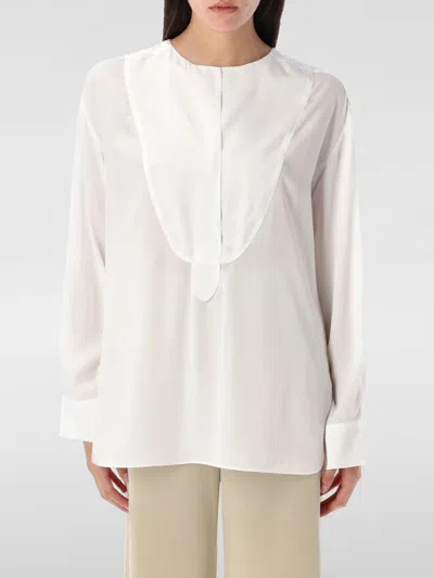 BY MALENE BIRGER SHIRT BY MALENE BIRGER WOMAN COLOR WHITE,G87649001