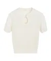 By Malene Birger Tala Sweater In Soft White
