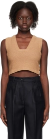 By Malene Birger Wione Wool Sweater Vest In 1as Tan