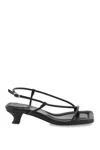 Shop By Malene Birger 'tevi' Slingback Sandals In Black