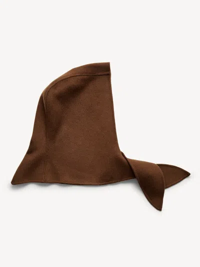 By Malene Birger Tianne Wool Hood In Brown