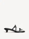 By Malene Birger Tianno Leather Sandals In Black