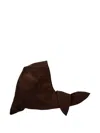 By Malene Birger Tie Hat In Brown