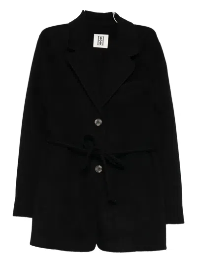 By Malene Birger Hellen Single-breasted Wool Blazer In Black