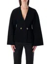By Malene Birger Tinley Wool-blend Cardigan In Black