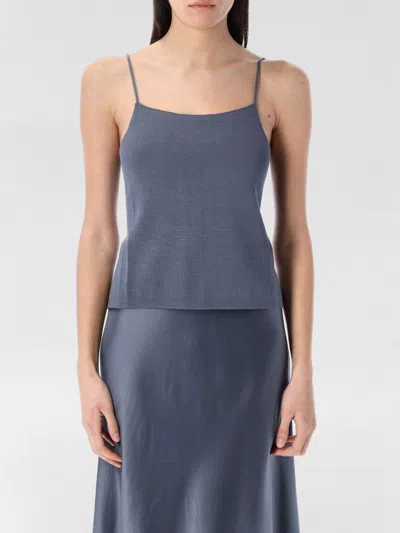 BY MALENE BIRGER TOP BY MALENE BIRGER WOMAN COLOR BLUE,G87672009
