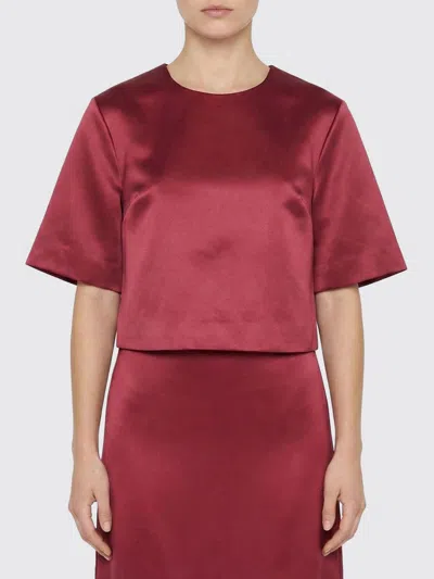 By Malene Birger Hania Top Cabernet In Burgundy