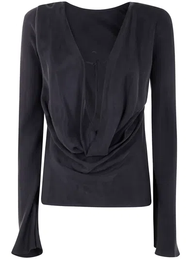 By Malene Birger Laura Top In Black