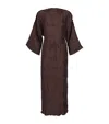By Malene Birger Tralaido Maxi Dress In Brown