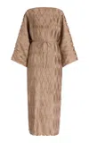 By Malene Birger Tralaido Plisse Dress In Bronze