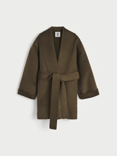 By Malene Birger Trinelle Wool Coat In Brown
