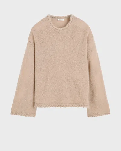 By Malene Birger Sweater Cierra Braid In Neutral