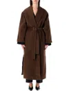 By Malene Birger Mirano Wool Coat In Brown