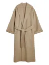 By Malene Birger Trullem Wool Coat In Brown