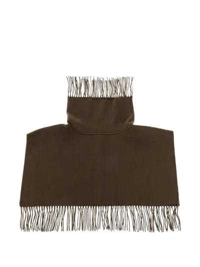 By Malene Birger Turtla Fringed Scarf In Neutral