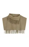By Malene Birger Turtla Wool Scarf In Green