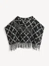 By Malene Birger Turtlos Wool Bib In Light Grey Melange